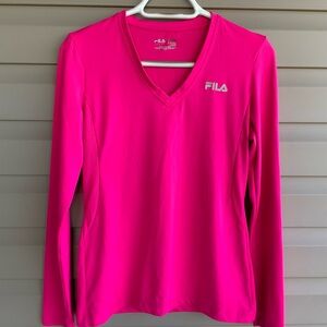 Fila Sport Athletic Long Sleeve Top - Size Small